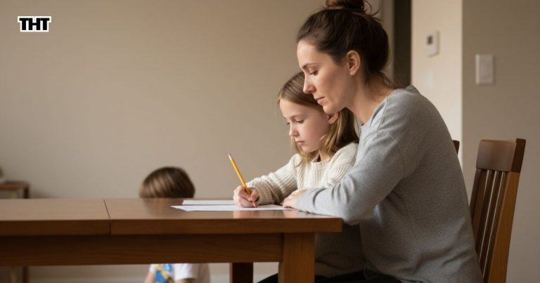 Why I Stopped Correcting My Daughter During Homework and Sat Beside Her Instead